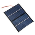 thumbnail image 1 of Módulo de Panel Solar Pequeño de 1.5W 12V DIY de Polisilicio con Cable de 150mm, 1 of 4