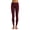 Burgundy, variant on Merino Wool Base Layer Women Pants 100% Merino Wool Leggings Heavyweight, Midweight, Lite Thermal Underwear Bottom and Socks