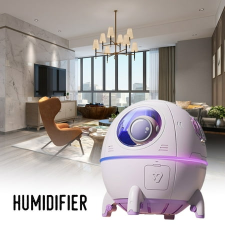 

Astronaut Air Humidifier 200 ML Night Light Quiet Mini Humidifier for Baby Nursery and Gift