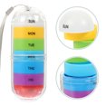 thumbnail image 4 of Portable Pill Case Pill Container Weekly Pill Organizer Pill Holder Home Pill Storage Case, 4 of 8