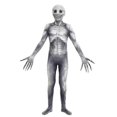 thumbnail image 1 of Halloween Skeleton Children's Costume Cos Horror Costume Jumpsuit Zombie Costume Costume Props, 1 of 5