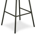 thumbnail image 5 of Simpli Home Giselle Modern Swivel Bar Stool (Setof 2) in Natural Polyester Linen, 5 of 6