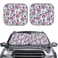 thumbnail image 2 of Saiise Baby Cow for Foldable Car Sun Shades (2-Pack) Offer Sun Protection with an Easy-fold Design for Convenient Windshield Shading-Medium, 2 of 6