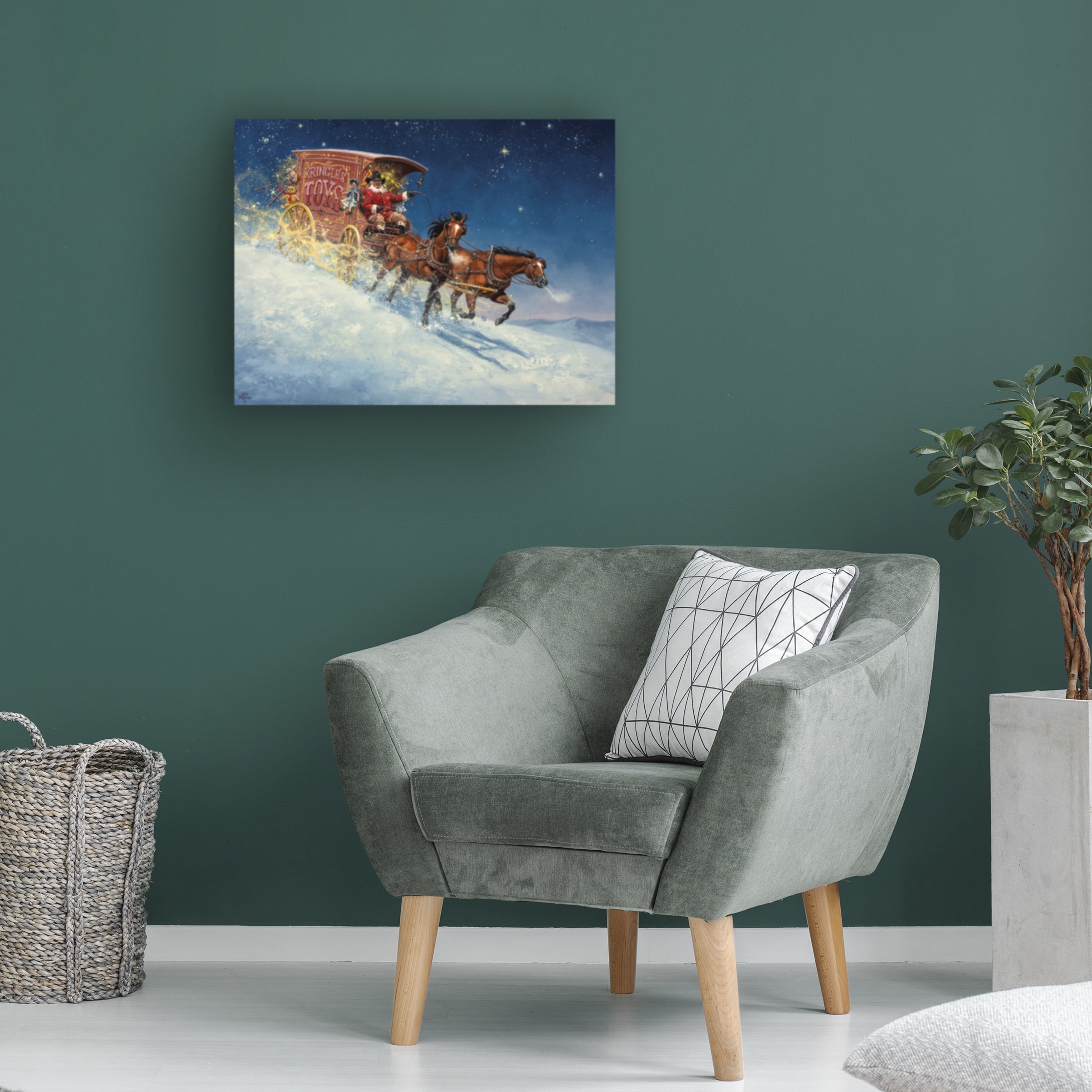 Jack Sorenson 'Nick of Time' Canvas Art