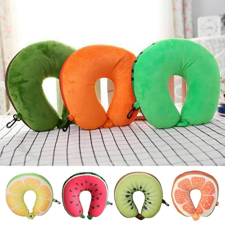 Watermelon top travel pillow