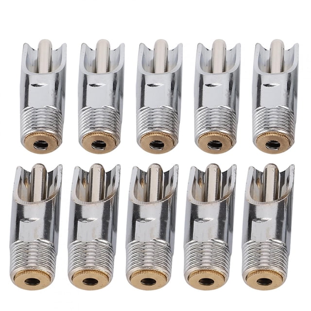 Bebedero para cerdos estilo boca de pato de Metal, 10 Uds., bebedero para cerdos, suministros de accesorios para granja ganadera (bebedero para cerdos estilo boca)