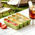 thumbnail image 1 of Tong Silicone Ice Stick Tray Flexible Bar For Cocktails Whisky Beverages Pool Party Kitchen Home Use, 1 of 4