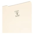 File Folder, Reinforced 1/3Cut Tab, Legal Size, Manila, 100 Per Box