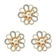 thumbnail image 2 of Guardurnaity Bufanda anillo elegante oro plata bufandas broche con diamantes de imitación galvanoplastia aleación envoltura abrazadera Heronsbill Type1 NO1, 2 of 6