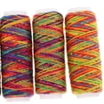 thumbnail image 5 of yotijay 5 Pieces Rainbow Sewing Thread Cord Hand Machine Tool For Leather Caft Stitching, 5 of 7