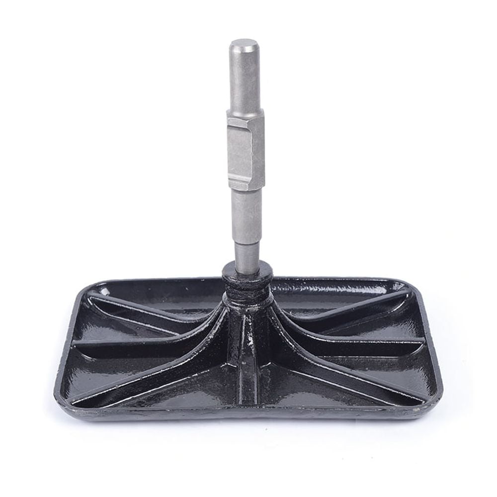 Dwellnix Steel Jack Hammer Soil Compactors Tamper Rammer Plate Snoring Plank Manganese