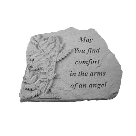 Kayo Designs - Kay Berry May You Find Comfort Memorial Stone - Fern Design