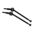 thumbnail image 3 of Almencla 2 Pieces 1/12 RC Car Drive Shaft Set RC Vehicle Axles Replacements Steel RC Car Accessory for AM D12 RC Car Model Accessories front CVD, 3 of 8