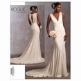 thumbnail image 2 of Vogue Paper Sewing Pattern 1032 - Dresses and Wedding Dresses for Women, 2 of 4