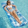 thumbnail image 7 of Inflatable Pool Floats Raft Water Hammock Lounge Adults, Inflatable Pool Floats Adult Size 73 x 34in, 7 of 7