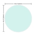 thumbnail image 3 of 32 Inch Round Tempered Glass Table Top Clear Glass 1/2 Inch Thick Beveled Polished Edge (Only Glass Table Top), 3 of 5