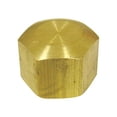 thumbnail image 2 of Jmf Compression Cap 1/2 " Yellow Brass 400 Psi Lead Free Pack of 4, 2 of 2