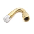 thumbnail image 4 of Unique Bargains 45cm Clip On Car Air Tire Inflator Hose w Gold Tone 135 Degree Valve Extension, 4 of 4