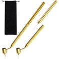 thumbnail image 1 of WWS-2Pcs Fine Line Fluid Writer Paint Applicator Pens with 0.5mm and 0.7mm Stem Tips for Wells, Drawing, Lettering Precision Automotive Paint Touch Up Rock Chip Scratch Repair with Cleaning Tool, 1 of 4