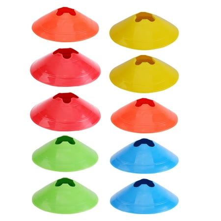Raindrops Football Training Marker 10Pcs Spot Markers Pe Material For Agility Drills And Obstacle Marking In Sports Raindrops Football Training Marker 10Pcs Spot Markers Pe Material For Agility Drills And Obstacle Marking In Sports