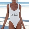thumbnail image 1 of Bikini Mujer Traje de Baño Traje de Baño Sexy de Moda Para Mujer, Bikini Con Estampado de Letras, Traje de Baño Sin Mangas, Diseño Sin Espalda Para Playa de Verano, 1 of 3