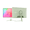 Mint Green, variant on Pixio PX248 Wave Pink 24" Fast IPS FHD 1920 x 1080 200Hz Refresh Rate 1ms GTG Response Time Adaptive Sync Pink Gaming Monitor