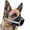 Grey, variant on Carlikeit Dog Muzzle for Medium Dogs 2026, Soft Air Mesh Breathable Muzzle with Adjustable Strap, Allows Panting Drinking, Lightweight Pet Mouth Guard for Training Grooming