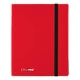thumbnail image 2 of Ultra Pro: Eclipse 9-Pocket PRO-Binder - Apple Red - Holds 360 Cards, Archival-Safe, Elastic Strap Close, Sideloading Design, Hobby & Game Accessory, 2 of 3