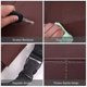 thumbnail image 2 of Car Organizer Backrest Protector Pu Leather Car Seat Protector With Foldable Tablet Holder Waterproof Backrest Protector Backrest Bag For Kids (pink -, 2 of 4