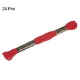 thumbnail image 3 of Uxcell 24 Skeins Embroidery Floss 8.75 Yard Each Long Fiber Cotton Cross Stitch Thread Red, 3 of 6