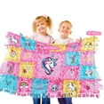 thumbnail image 5 of Piano Potato No Sew Unicorn Fleece Blanket Kit for Kids - 32"x48" DIY Tuck & Tie Throw Blanket Craft Set, Arts and Crafts Gift for Girls & Boys Ages 6-12, 5 of 7