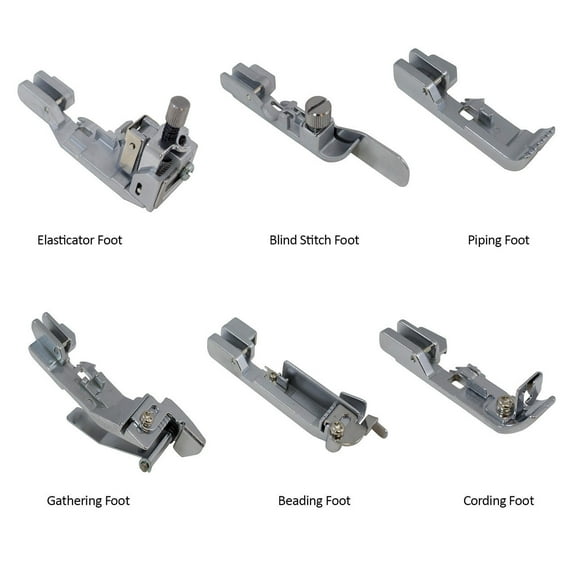 6pc Presser Foot Kit, Juki #40149061
