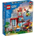 thumbnail image 3 of LEGO 6379620 City Fire Station Building Kit for Kids Aged 6+; Includes 2 LEGO City Adventures TV Series Characters (540 Pieces), 3 of 8