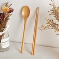 thumbnail image 3 of Wooden For Eating Chopsticks Soup Strring Mixing Set Korean Wood spoon Handle Kitchen，Dining & Bar, 3 of 9
