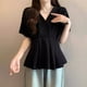 thumbnail image 5 of mfyjkho Tops Para Hacer Ejercicio Para Mujer, Camiseta De Mujer Suelta Y Versátil Tops Para Hacer Ejercicio Para Mujer Xl, 5 of 5