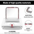 thumbnail image 4 of White Cat Door Open Access Door Pet Room Door Cat Hole Dogs Entry And Exit Cat Villa Cat Crate Door Cat Separator, 4 of 5