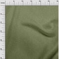 thumbnail image 3 of oneOone Velvet Olive Green Fabric Snowflake Quilting Supplies Print Sewing Fabric By The Yard 58 Inch Wide, 3 of 5