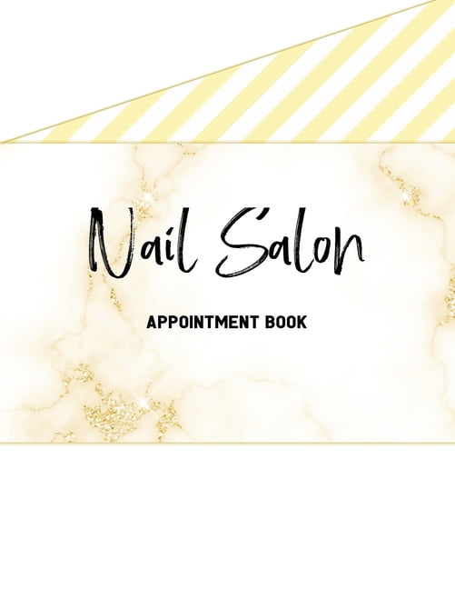 Nail Salon Appointment Book Undated 52 Weeks Appointment Book For