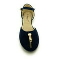 thumbnail image 4 of Victoria K. Women's Denim Zipper Flat, 4 of 5