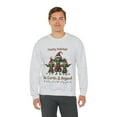 thumbnail image 5 of UFO Earth & Beyond XMas Unisex Heavy Blend™ Crewneck Sweatshirt, 5 of 7