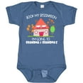 thumbnail image 3 of Inktastic Book My Reservation I'm Going to Grandma and Grandpa's Boys or Girls Baby Bodysuit, 3 of 5