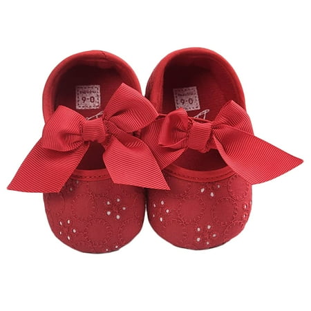 

simu Baby Shoes Girls Boys Toddler Sole Shoes Embroidered Girl Fashion Soft Shoes Shoes Princess Baby Bow Baby Shoes Sneakers Shoes for Walking Running