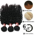 thumbnail image 6 of SEGO Brazilian Virgin Human Hair Bundles 100% Unprocessed Human Hair Deep Wave/Curly/Straight/Kinky Curly Hair Extensions Natural Black, 6 of 9