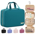 thumbnail image 1 of Neceser de viaje HOTOR con gancho para colgar, impermeable, color verde azulado, 1 of 6