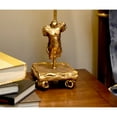 thumbnail image 4 of Lucas McKearn Fragment Traditional Resin Table Lamp in Gold Leaf, 4 of 4
