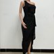 thumbnail image 3 of Vestido de cóctel de lentejuelas para mujer, vestido de noche sin mangas con purpurina, 3 of 5