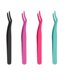 thumbnail image 4 of Pinzas para pestañas postizas, aplicador de pestañas postizas, rizador de extensión de pestañas de acero inoxidable, pinza de Clip, herramientas de maquillaje, 1 ud., 4 of 4