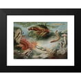 thumbnail image 2 of Alfred Frédol 18x13 Black Modern Framed Museum Art Print Titled - Annelides (1866), 2 of 5