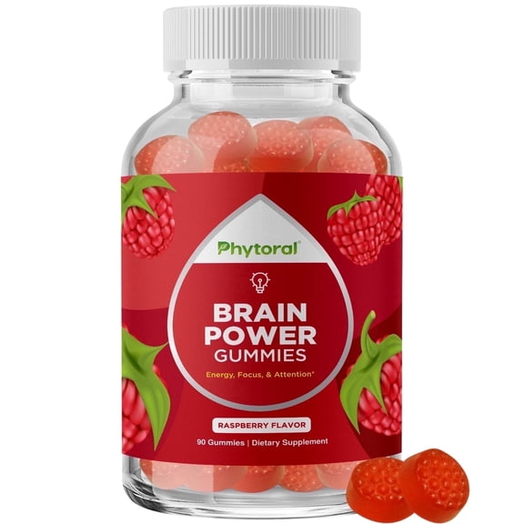 Phytoral Vitamin B12 Gummies for Adults - Vitamin B12 1000 mcg Chewable Gums for Energy & Mood Support Immune & Nerves Health - Non-GMO & Gluten Free Supplement for Women & Men - 90 Count