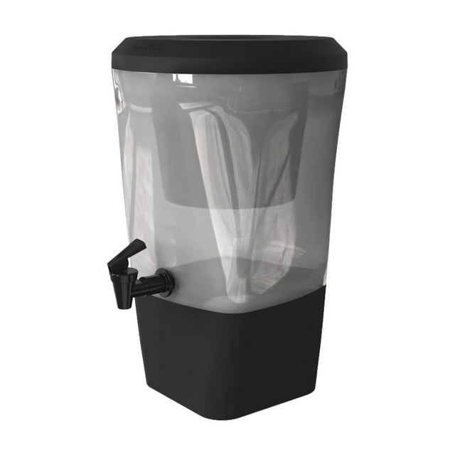 Ecofiltro Purificador, Dispensador y Filtro de Agua Twist (10 L) Color Negro